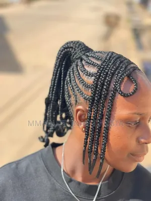 Shuku and Base Braids Hairstyle