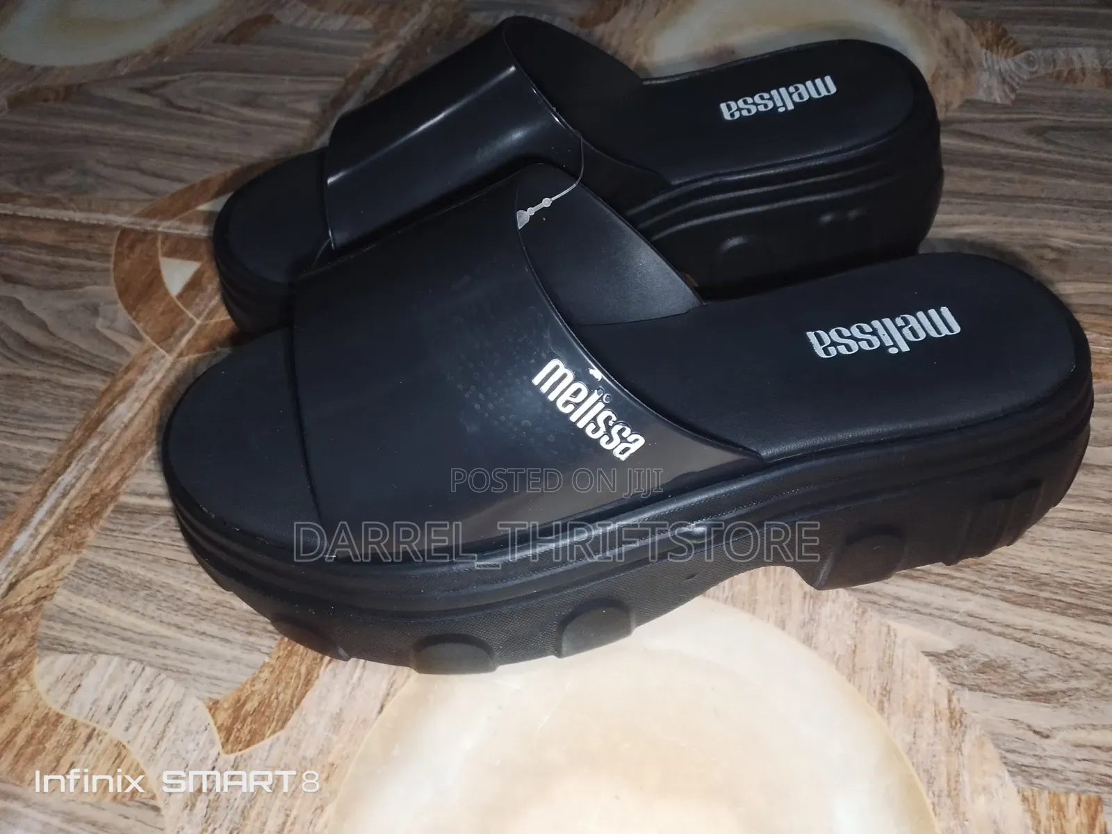 Ladies Wedge Rubber Slippers