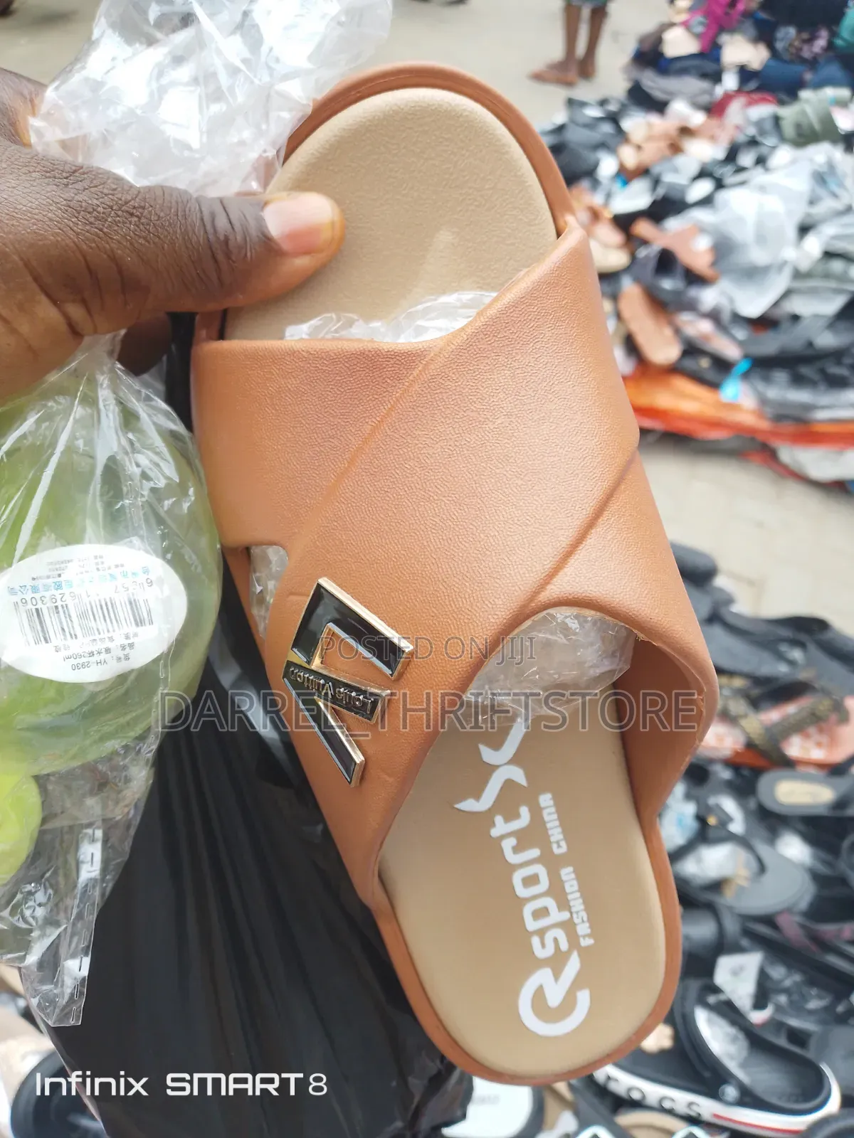 Ladies Wedge Rubber Slippers