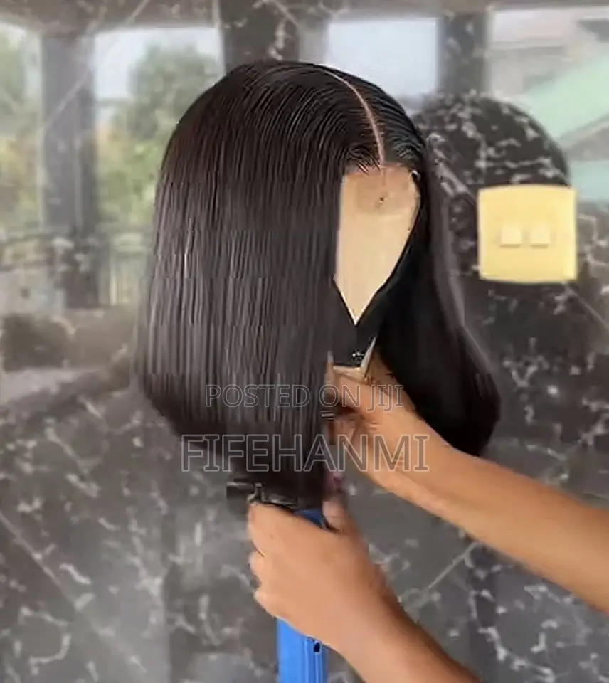 10inches Bonestraight Wig-Gently Used