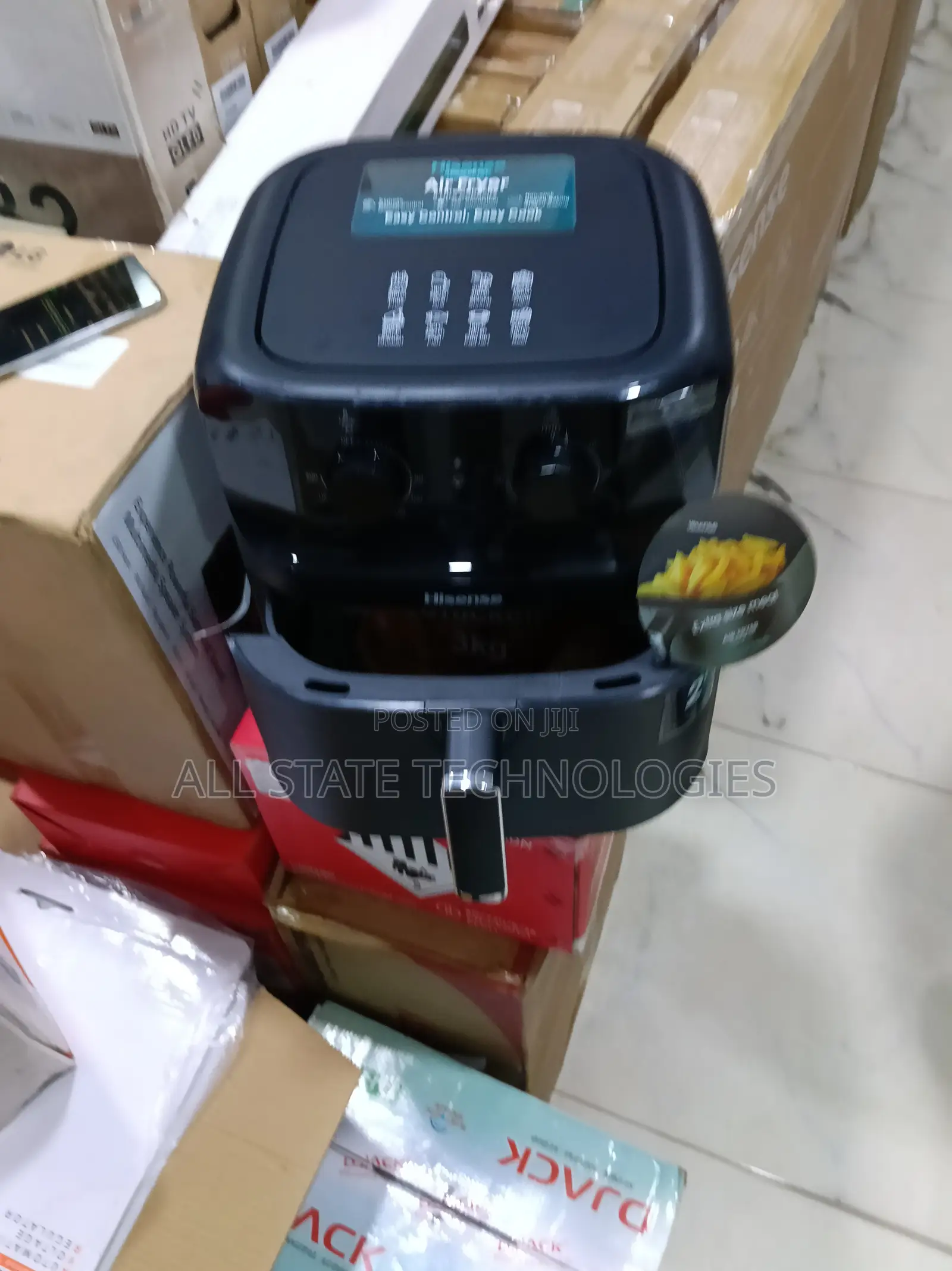 Prepare Crispy Foods With Hisense 8L Air Fryer