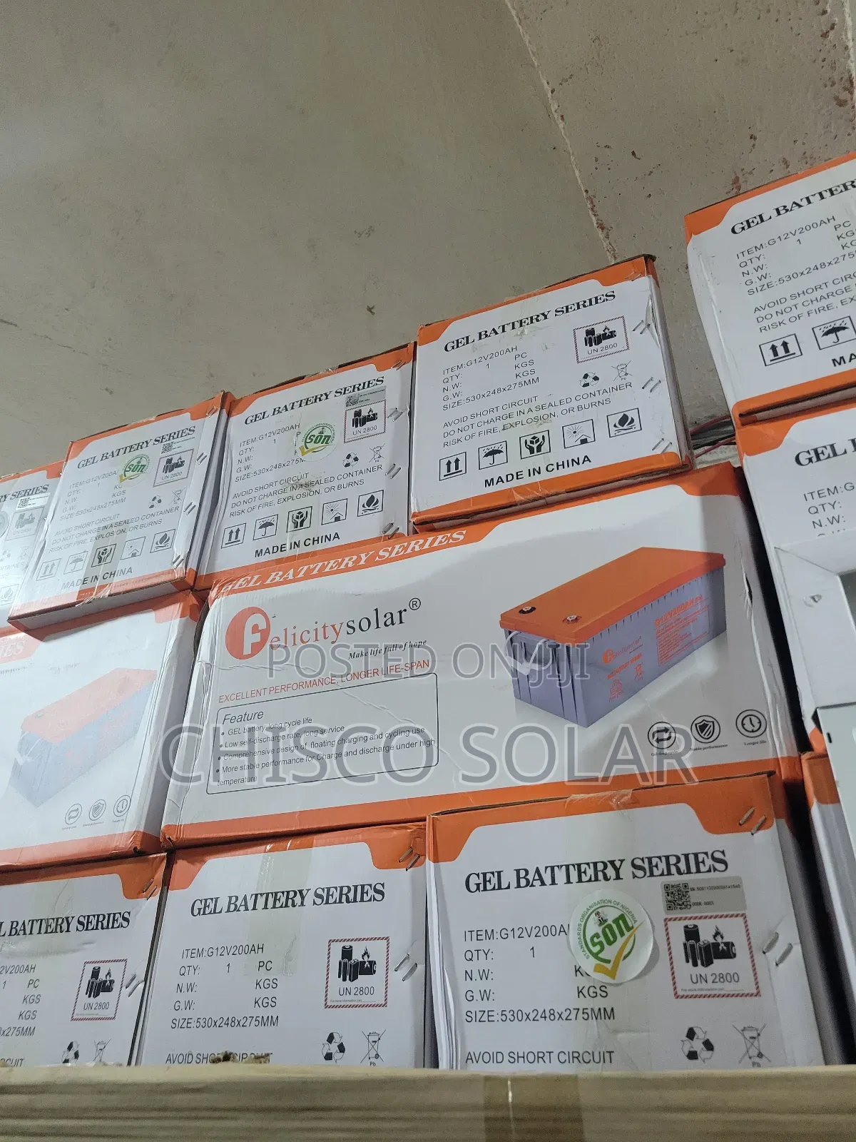200ah Deep Cycle Felicity Batteries