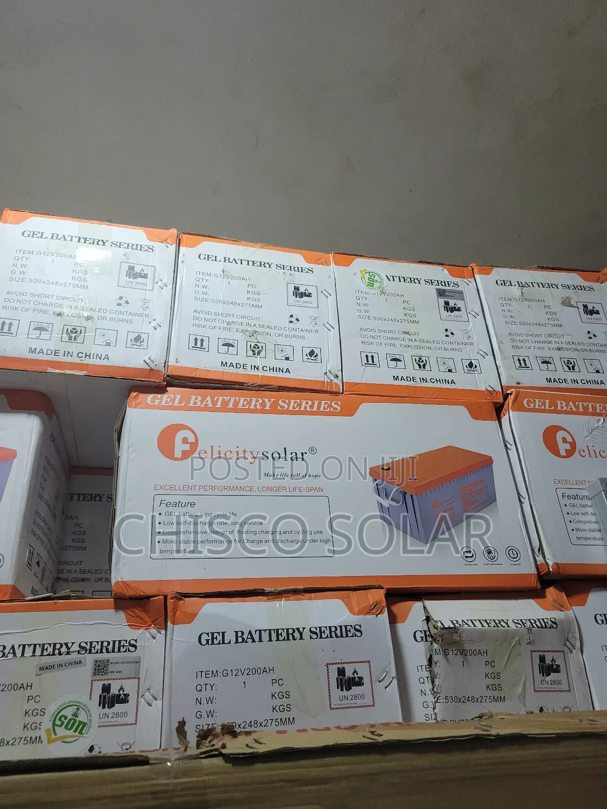 200ah Deep Cycle Felicity Batteries