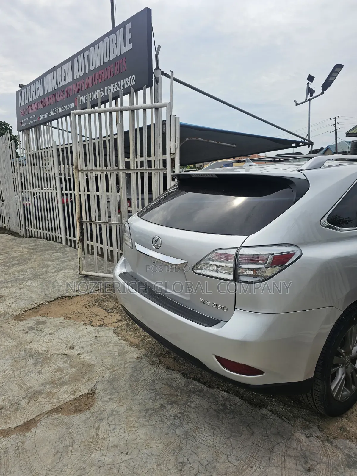 Lexus RX 2011 Silver