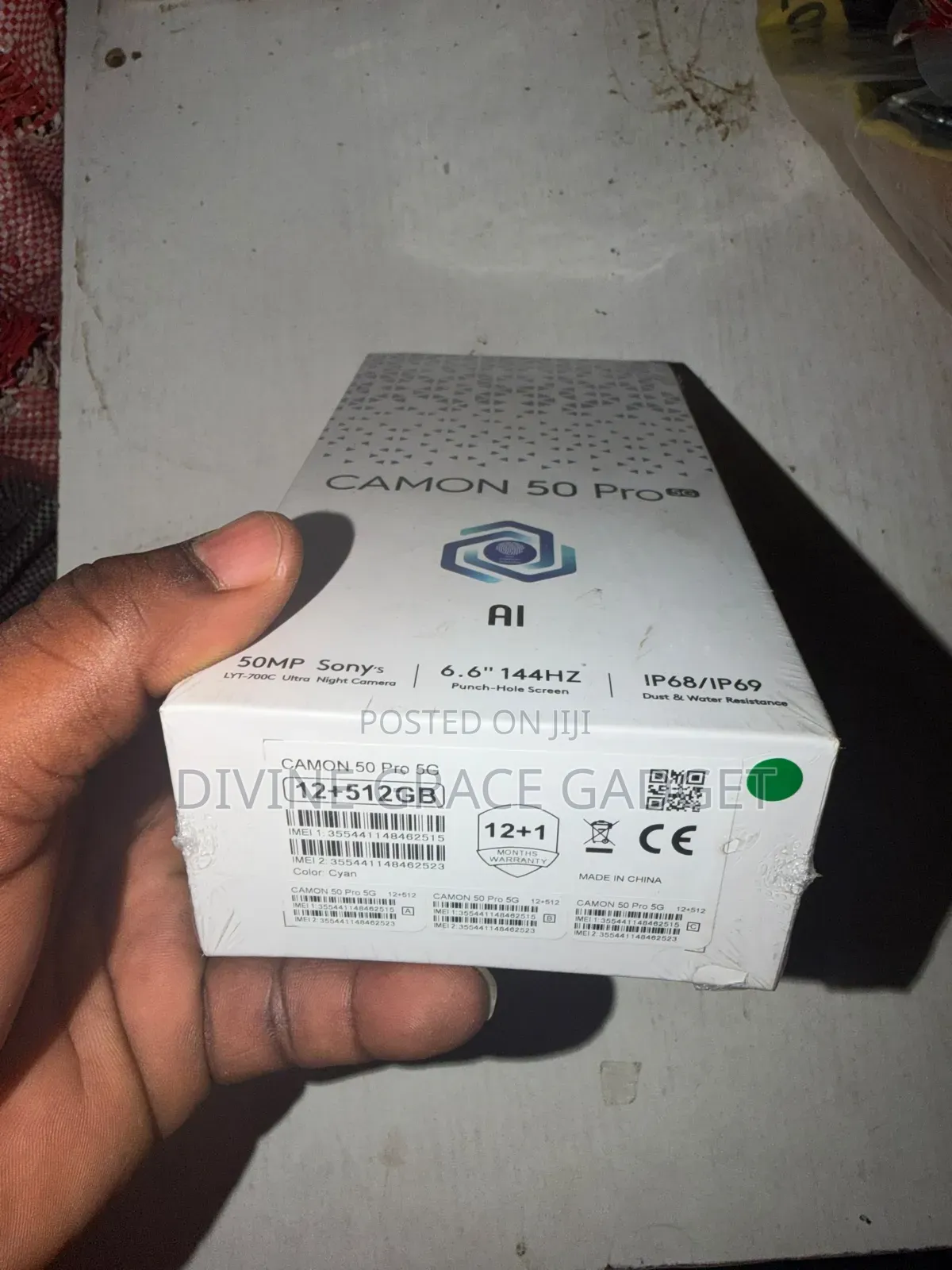 New Tecno Camon 50 Pro 256 GB