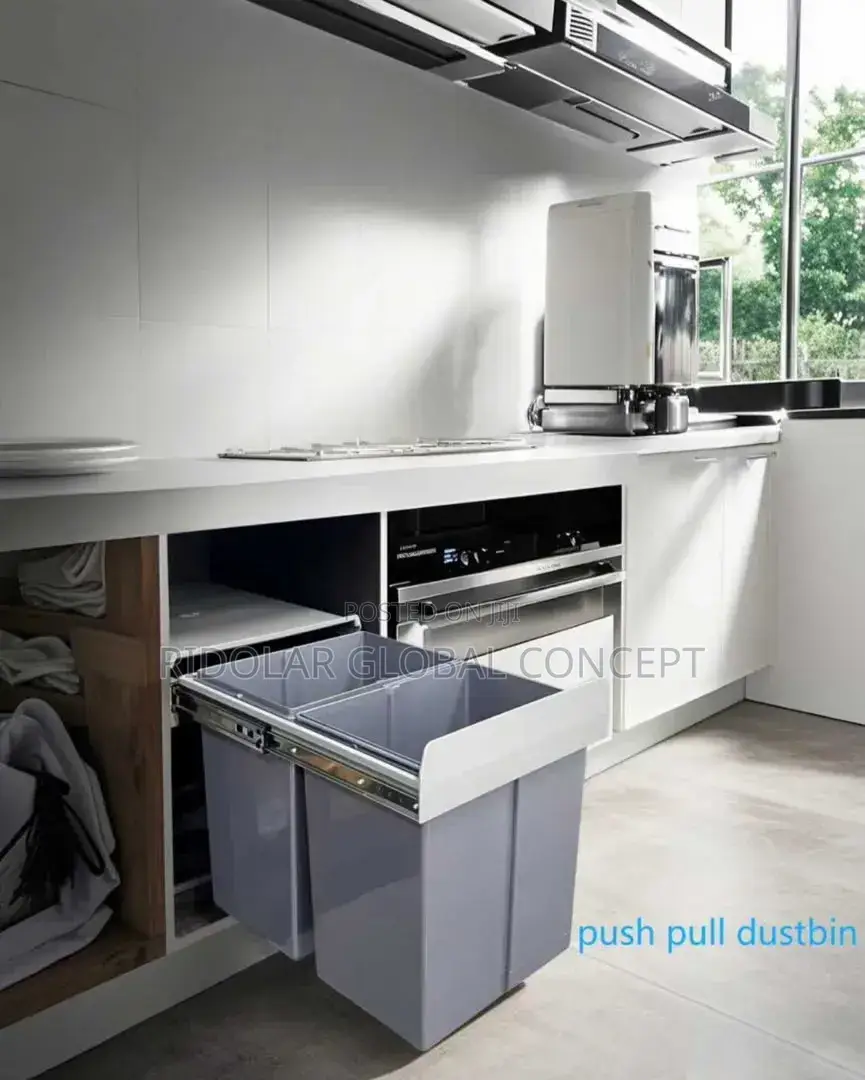 Built-in Waste Bin Rack (Big Size)