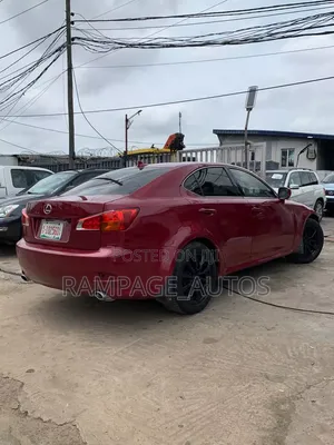 Lexus IS 2008 Red