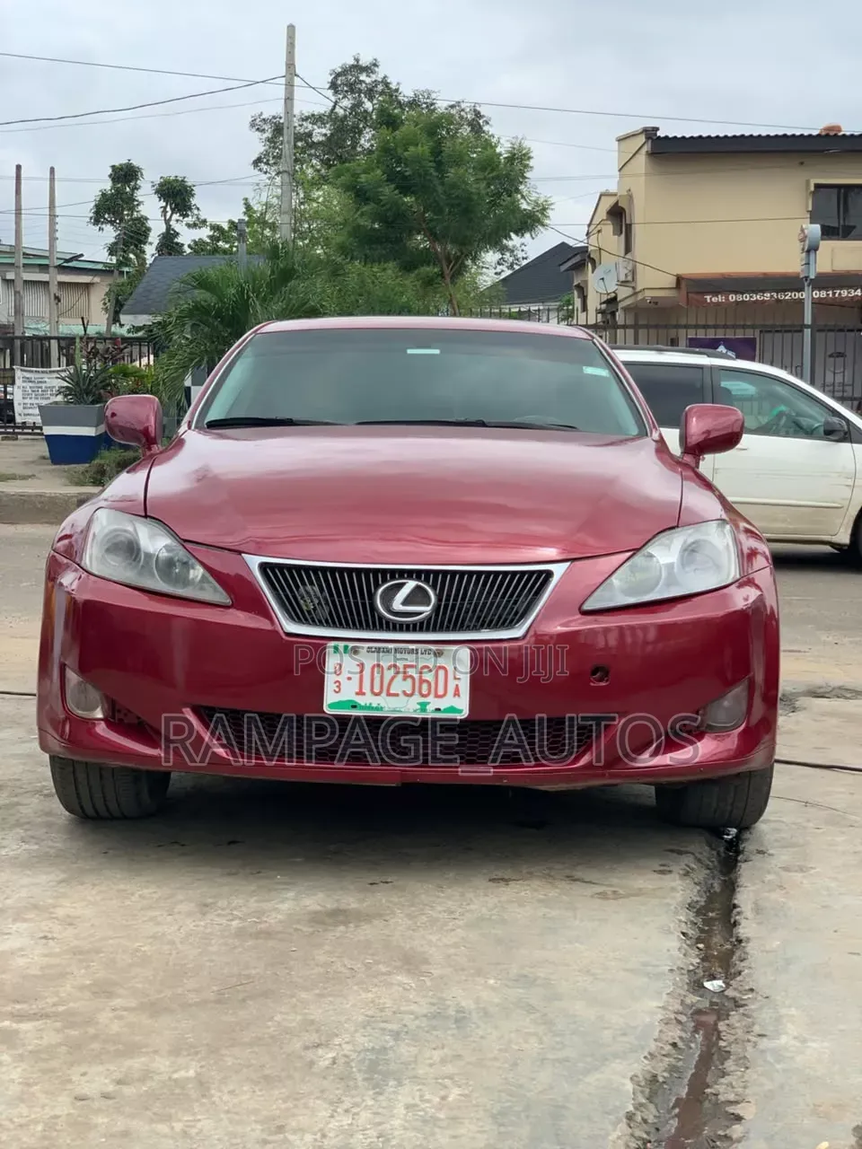 Lexus IS 2008 Red