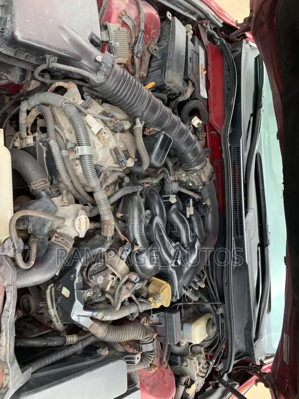 Lexus IS 2008 Red