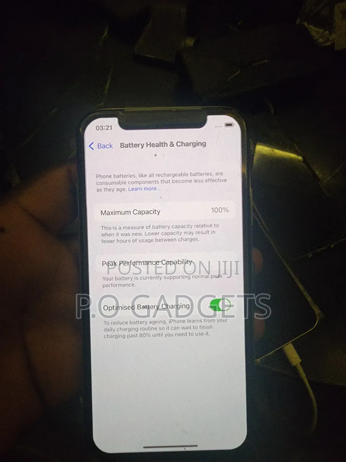 Apple iPhone X 64 GB White