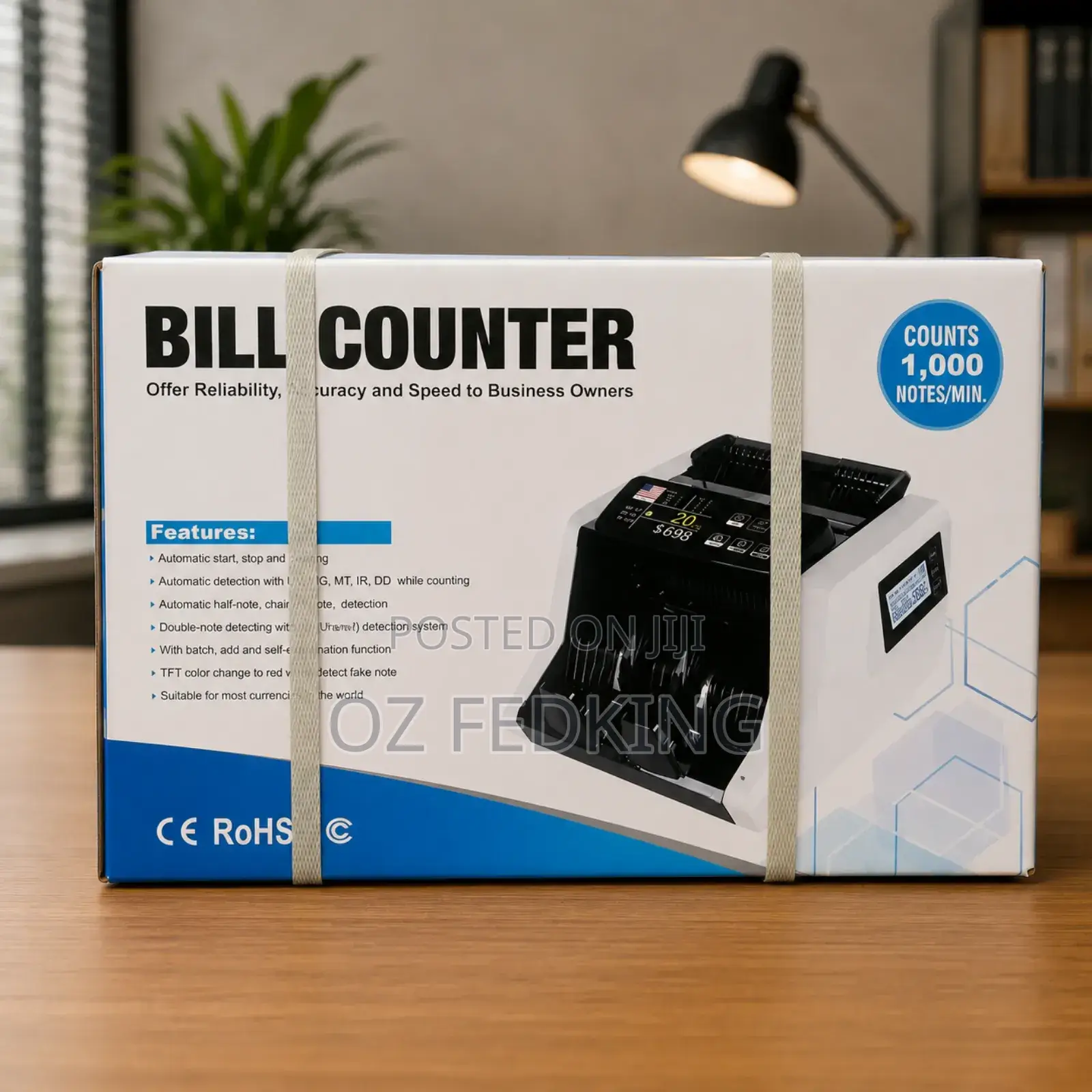 Cecon Bill Counting Machine With Fake Detector