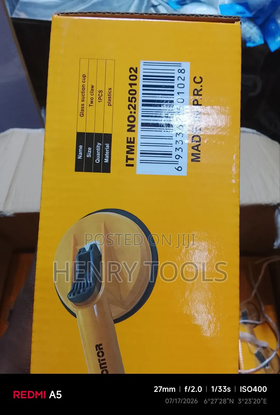 Glass Suction Cup