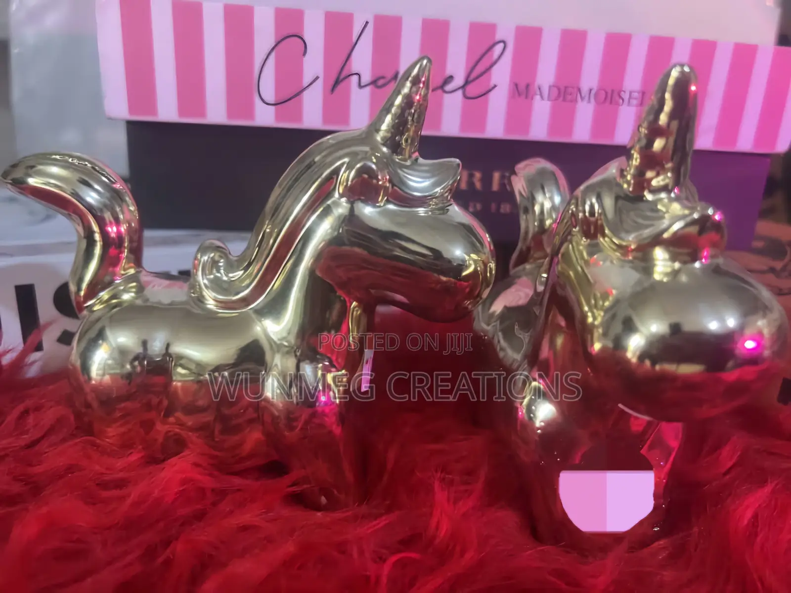 Golden Table Decorations