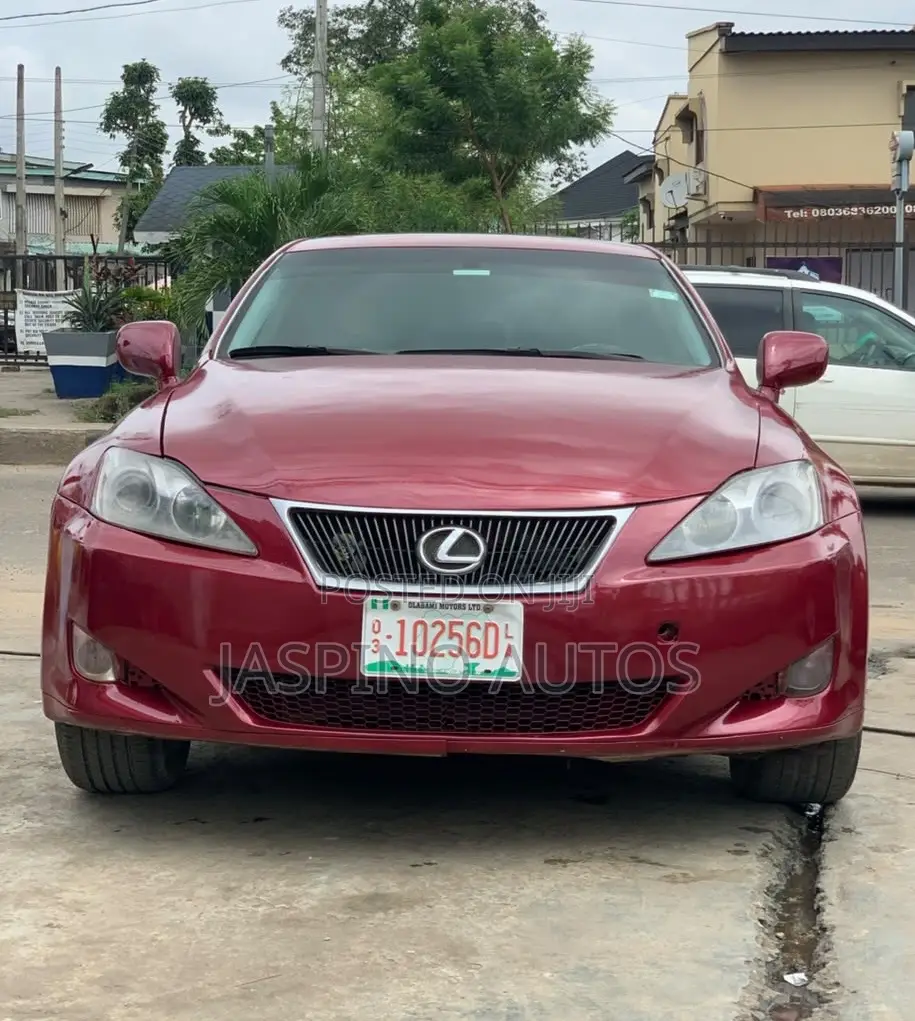 Lexus IS 2008 Red