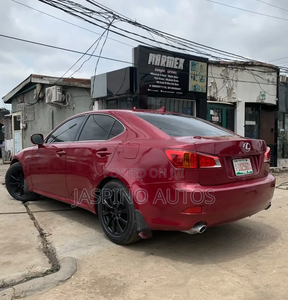 Lexus IS 2008 Red