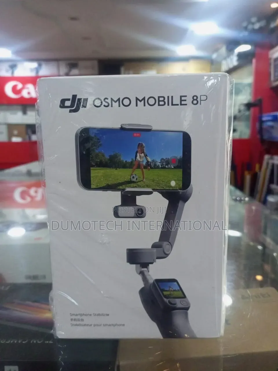DJI Osmo Mobile 8p Smartphone Stabilizer With Advanced Tracking Module