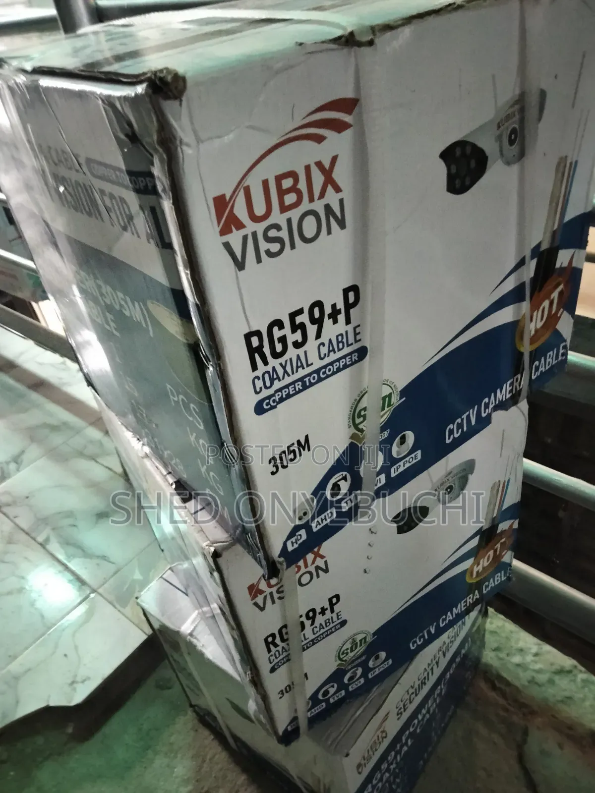 RG59 With Power CCTV Camera Wire by 305m