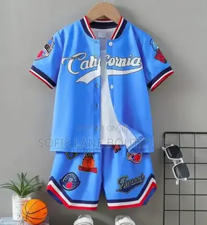 Baseball Shirt and Short Set