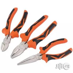 Soft Grip Plier Set 3pcs- Multicolour