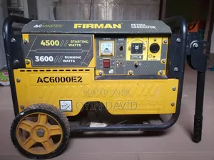 Neatly Used Sumec Firman AC6000E2 Generator – 3.6KVA