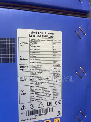 4.2kva/24v LUXSUN Hybrid Inverter
