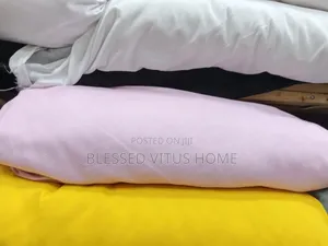 Plain Pink Cotton Bedspread Material