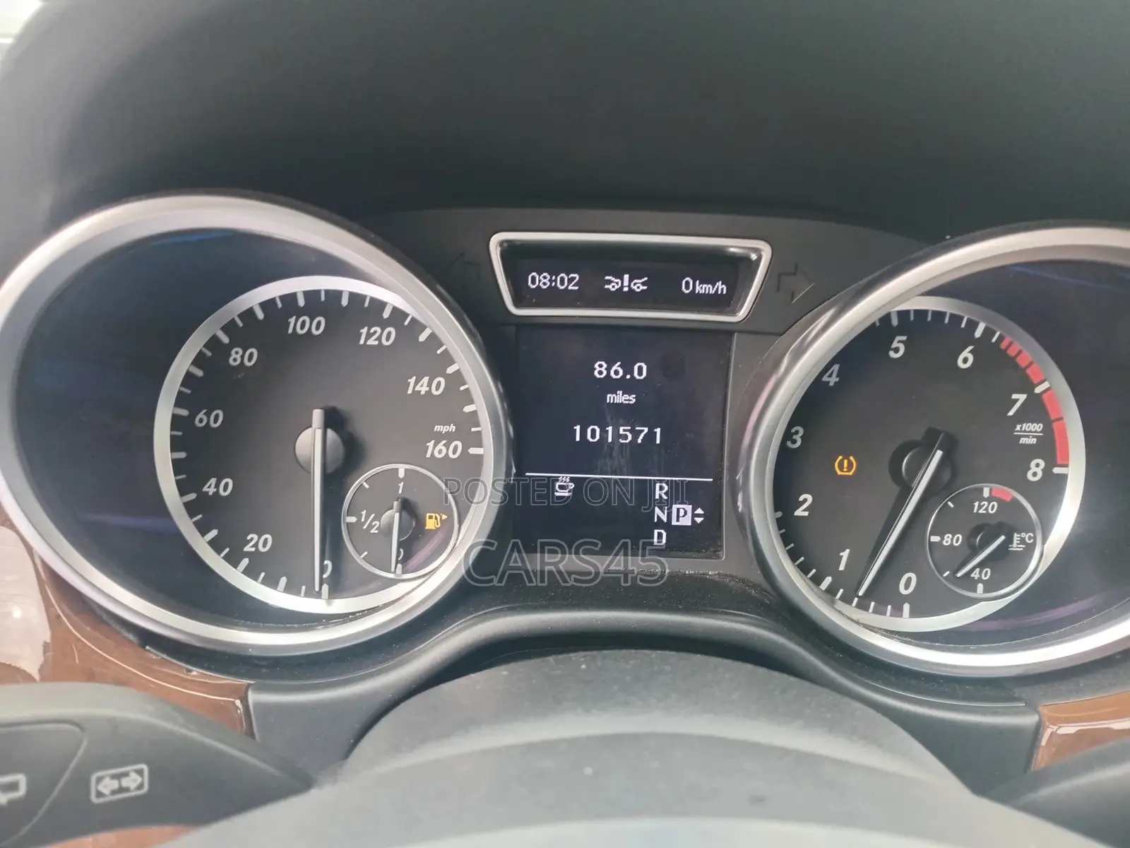 Mercedes-Benz M Class 2012 Silver