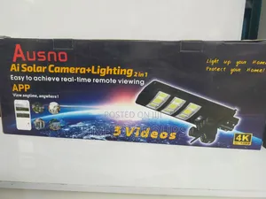 PTZ Street Light 3 Lens Camera (V380)