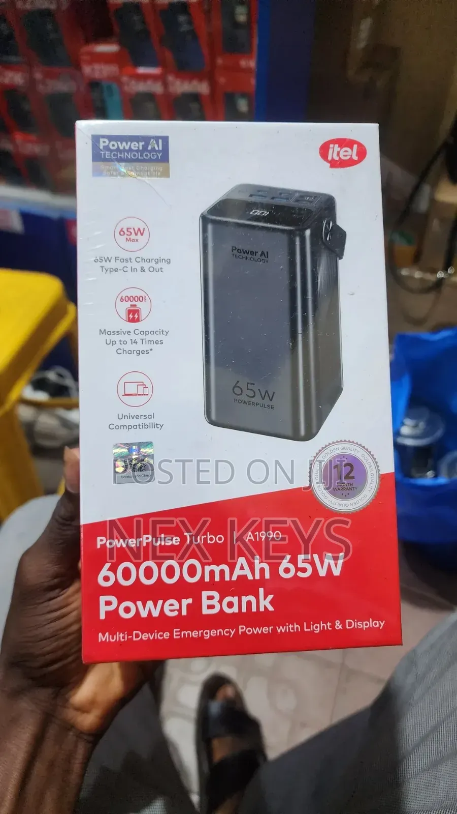 Itel PowerPulse Turbo A1990
