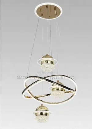LED Pendant Chandelier With a Contemporary Artistic Design