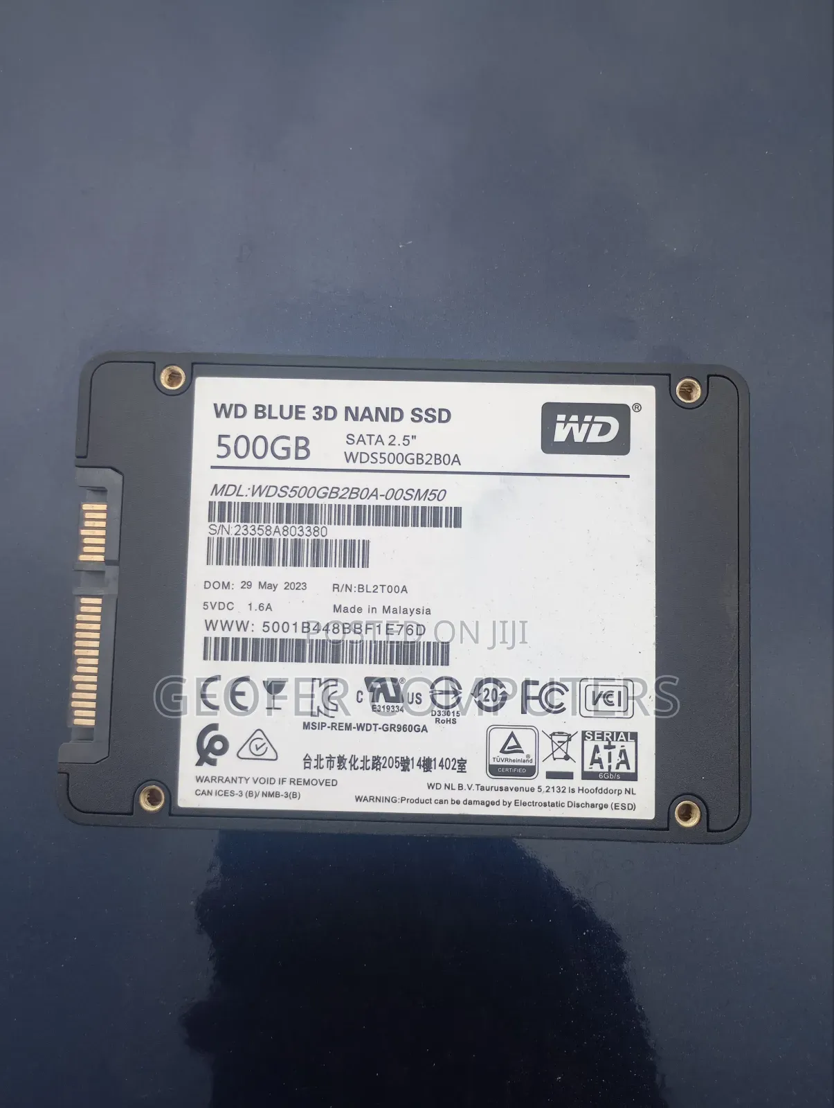 500gb Wd SSD