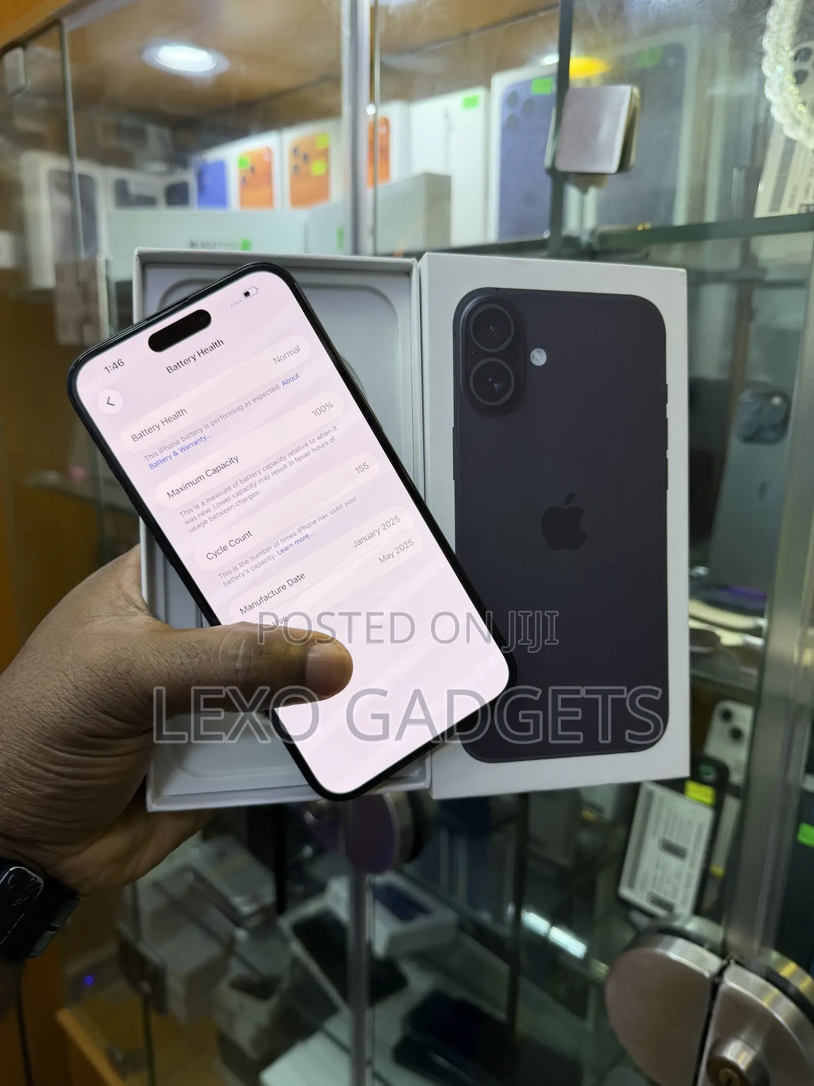 Apple iPhone 16 Plus 128 GB Black