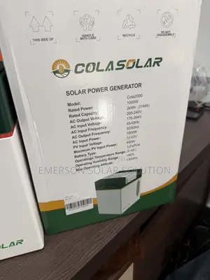 Cola Solar 2kwh(2000) With 1000w Solar Generator