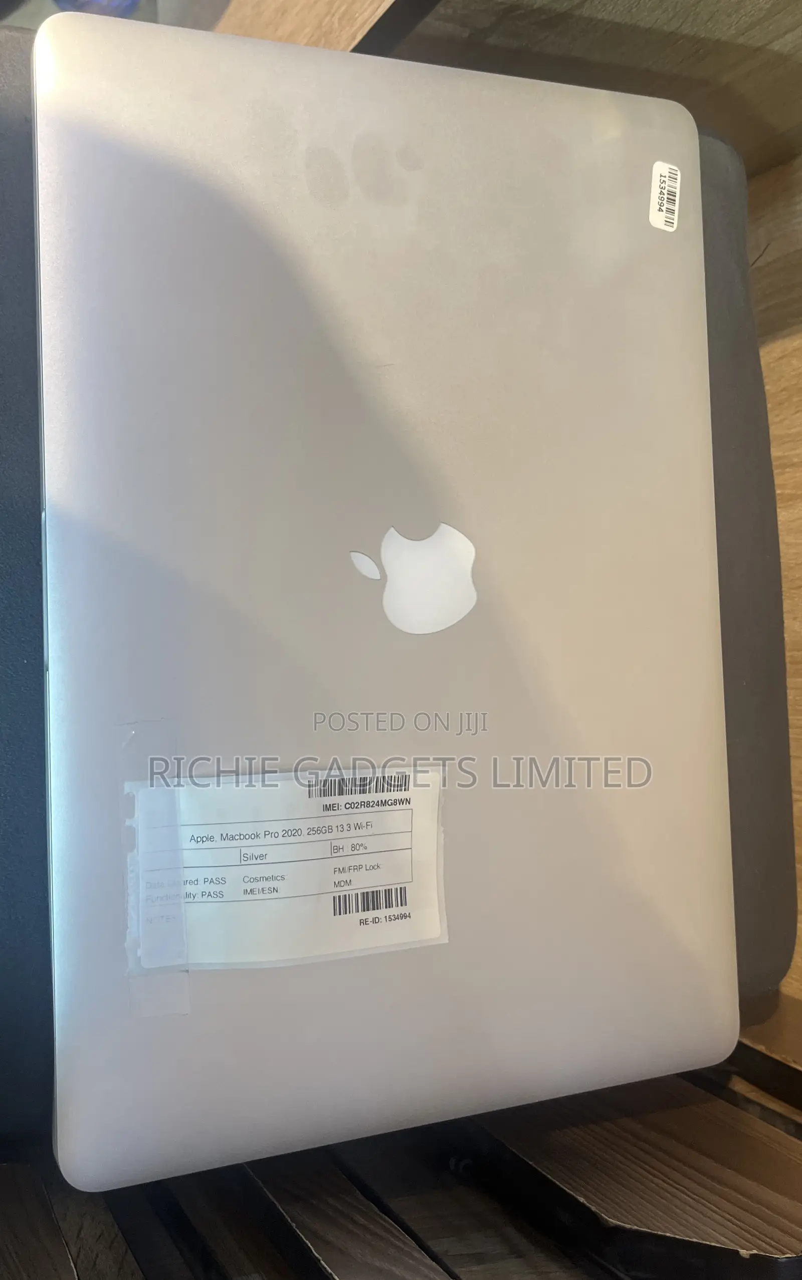 Laptop Apple MacBook Pro 2015 8GB Intel Core i7 SSD 256GB