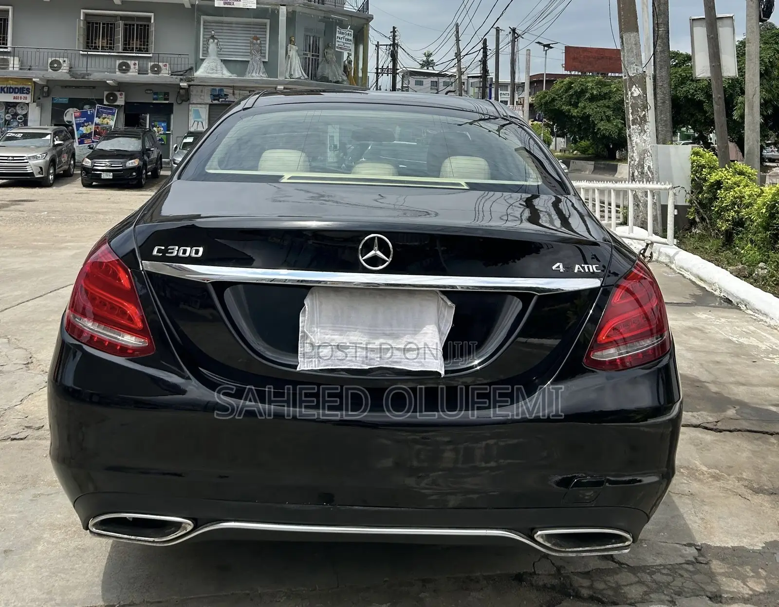 Mercedes-Benz C300 2015 Black