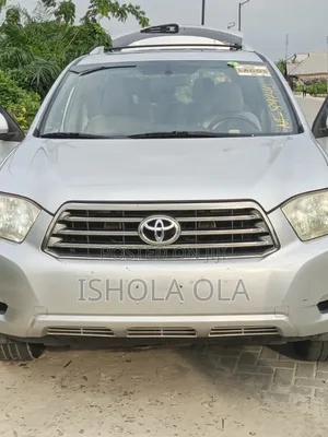 Toyota Highlander V6 2009 Gray
