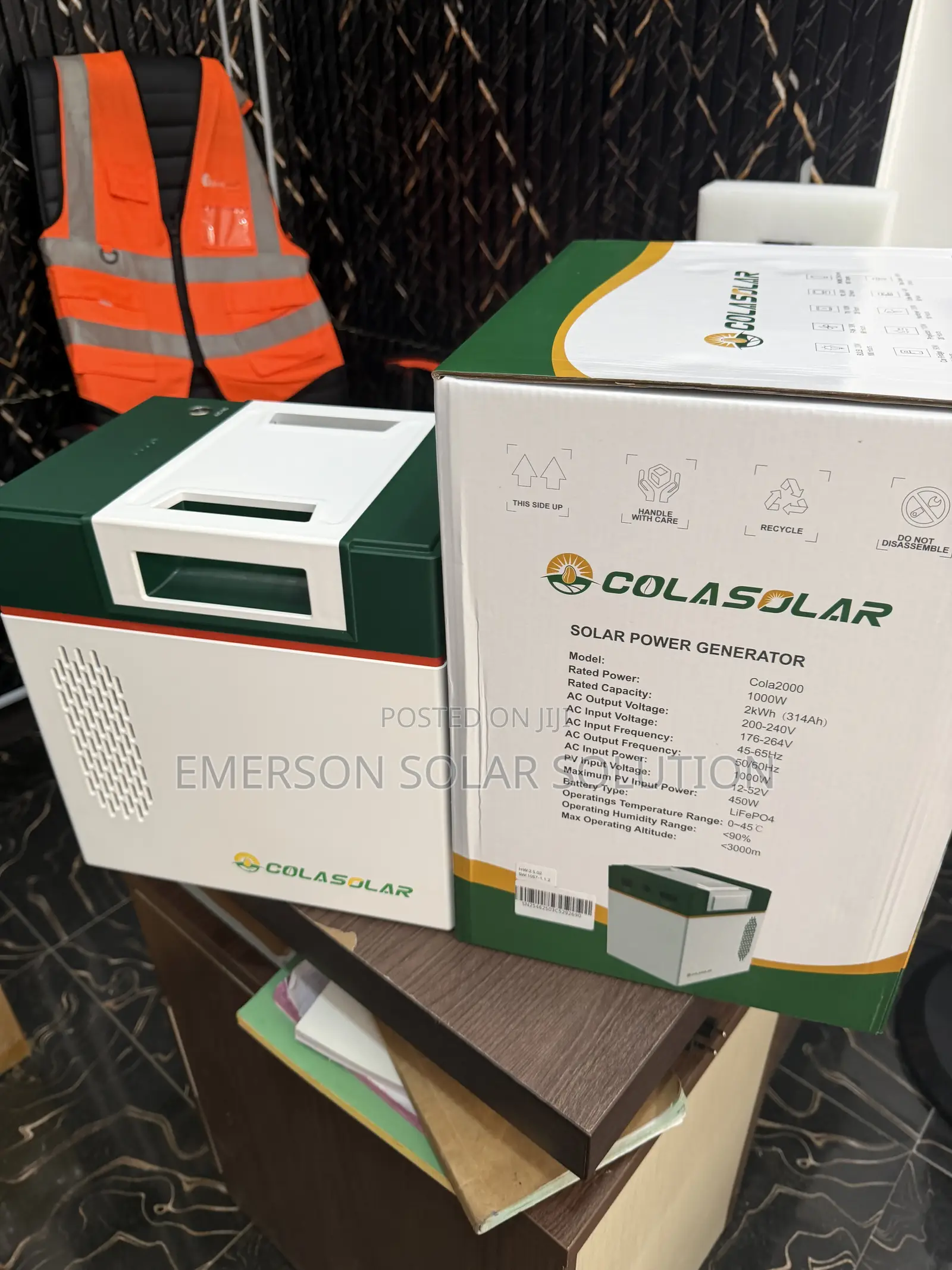 Cola Solar 2kwh (2000) ALL IN ONE