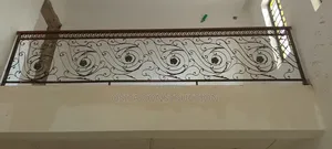 Snail Wrought Iron Hand Rail Design