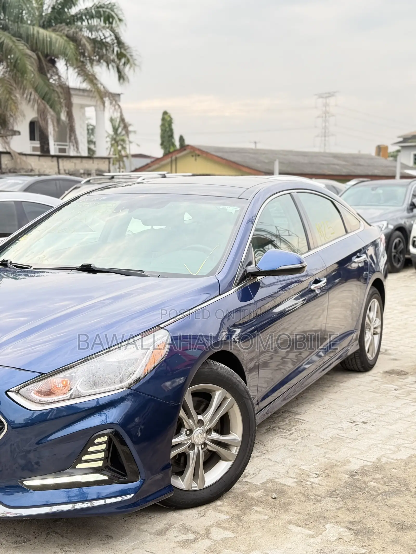Hyundai Sonata Limited 2018 Blue
