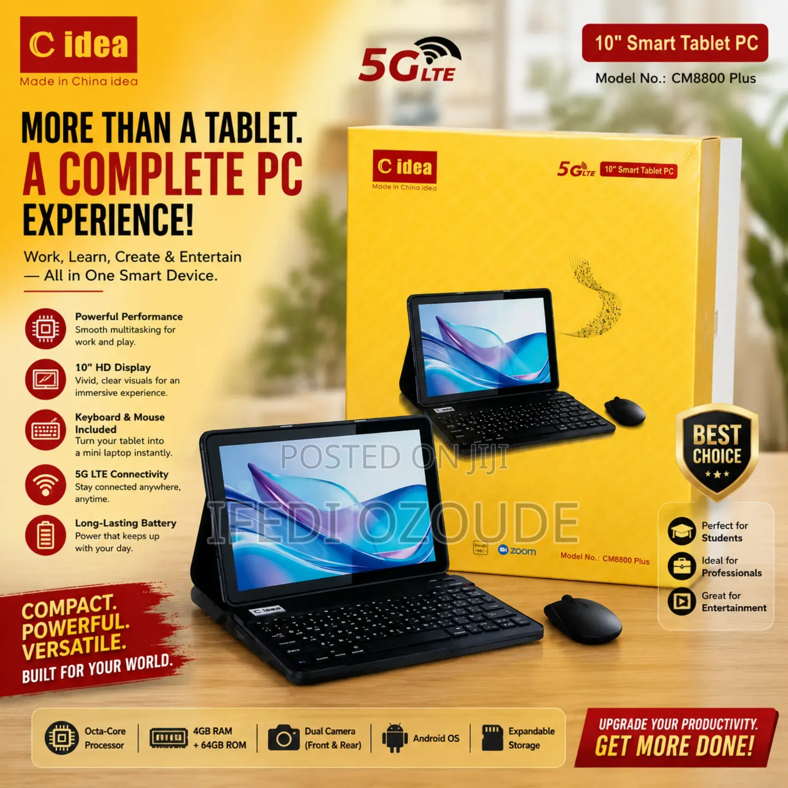 New C idea CM8800 Plus 1 TB Black