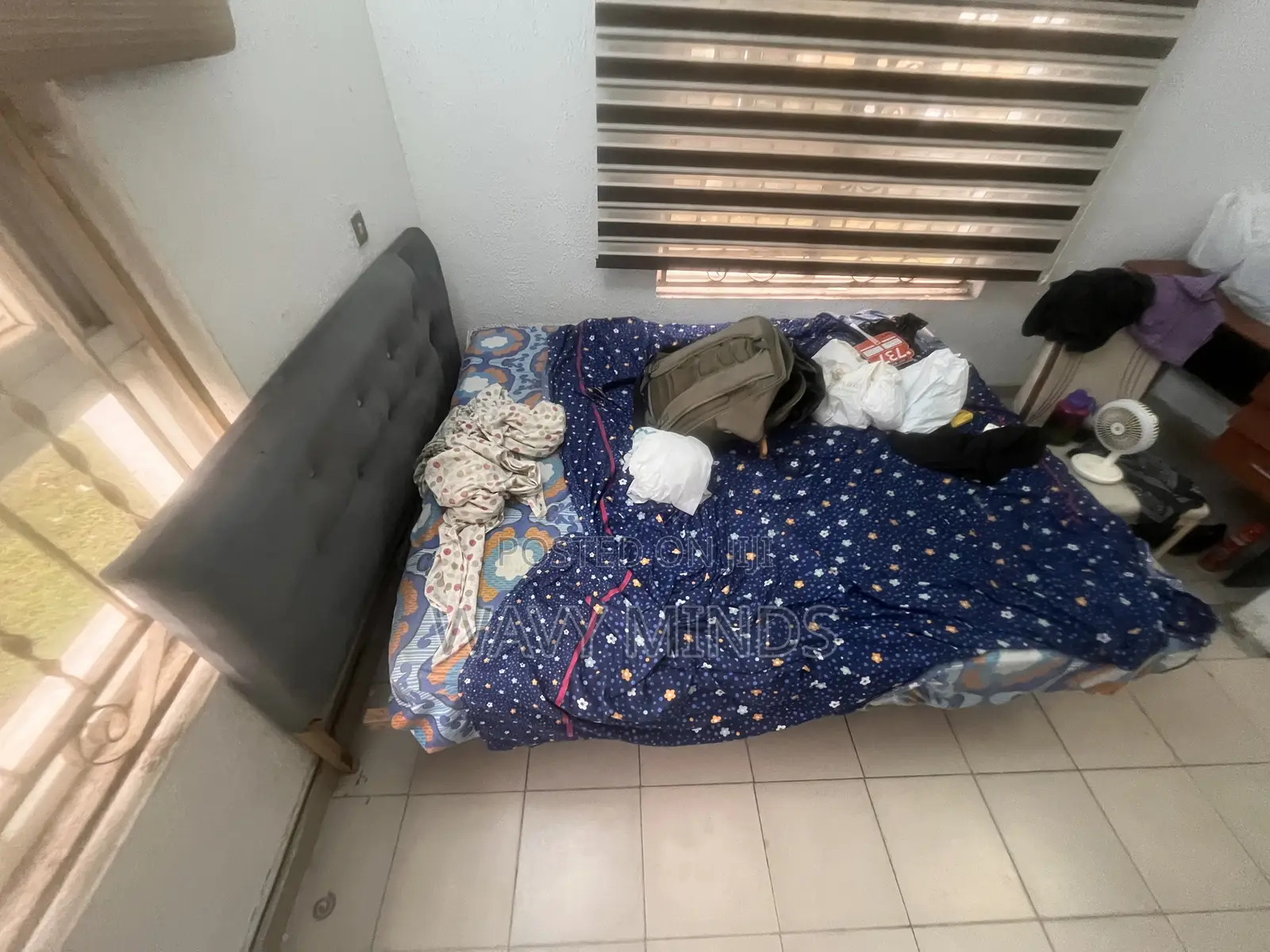 6ft by 5 Bed and Bedframe