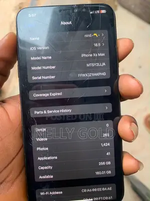 Apple iPhone XS Max 256 GB Black