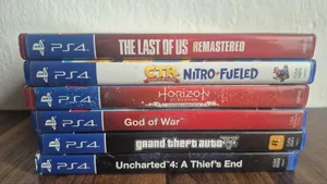 Set of 6 PS4 Games