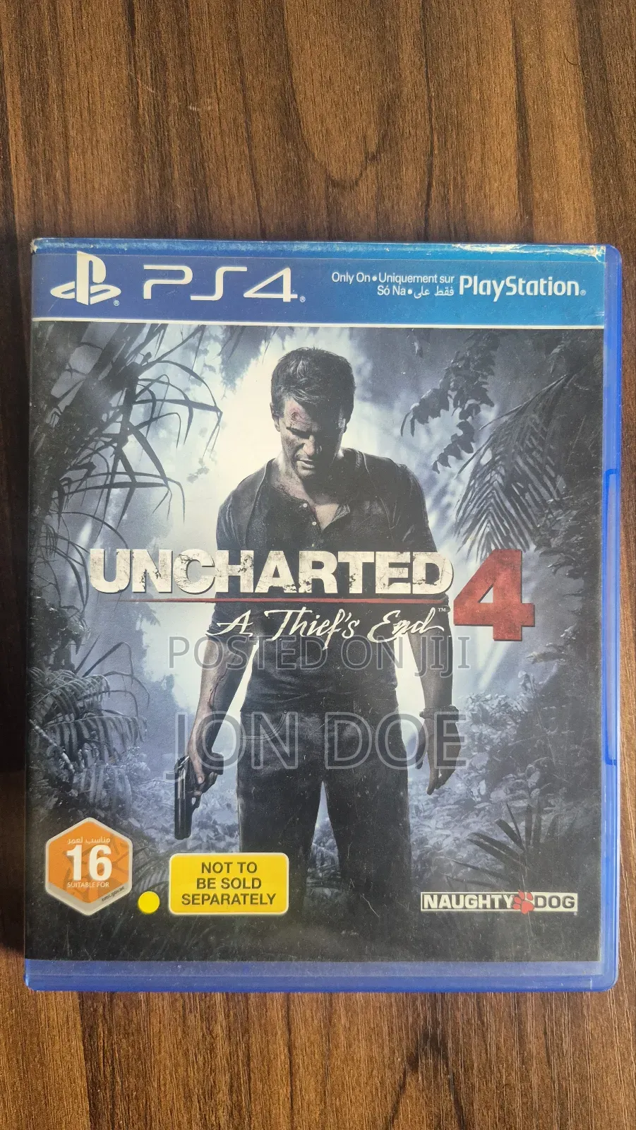 Set of 6 PS4 Games