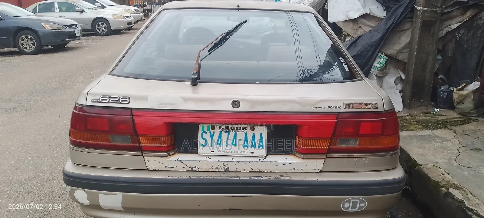 Mazda 626 1999 Gold