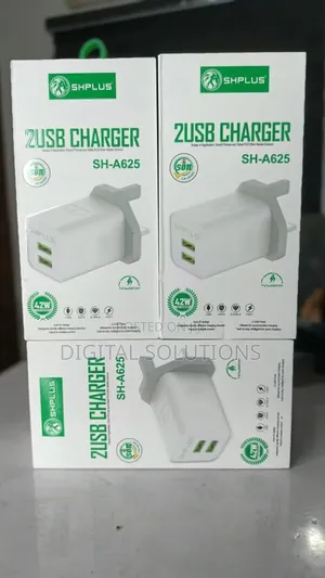 Original 2USB Charger With 2 USB Ports.
