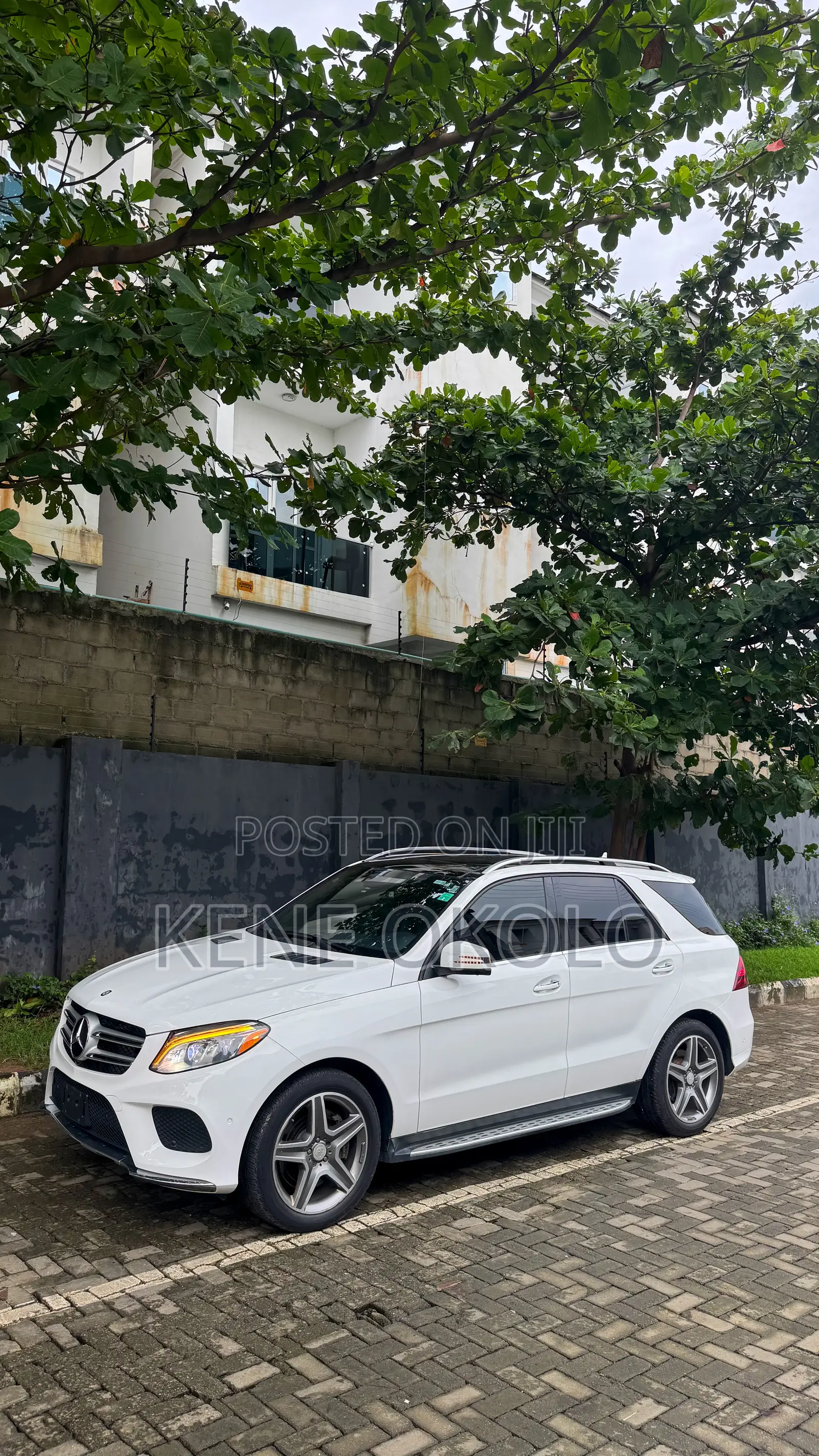 Mercedes-Benz GLE-Class 2017 White