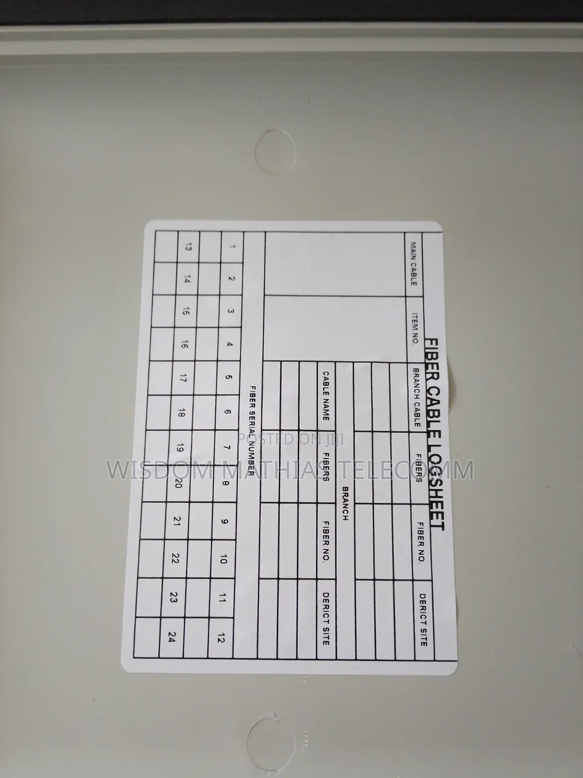 Fiber Optic Distribution Box (FDB)