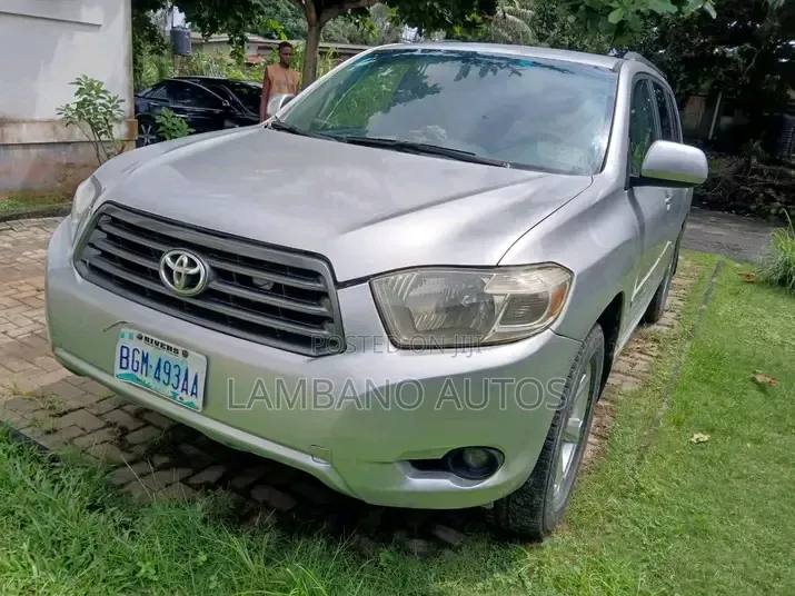 Toyota Highlander 2008 Silver