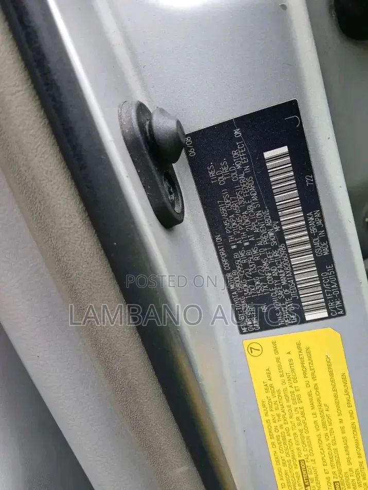 Toyota Highlander 2008 Silver